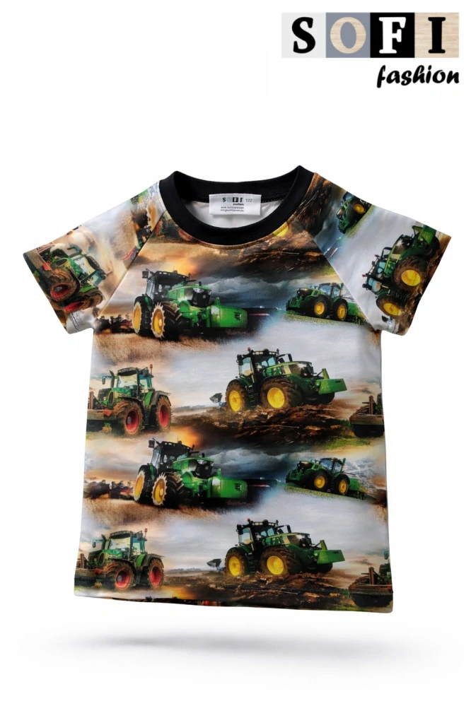 Tričko s kr. rukávem -Reálné traktory