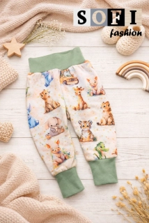 Dětské tepláčky - zvířátka 