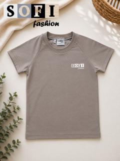 Tričko - béžové s logem Sofi Fashion